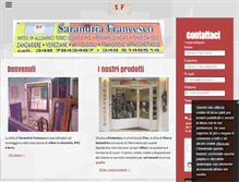 Tablet Screenshot of infissisarandriafrancesco.com